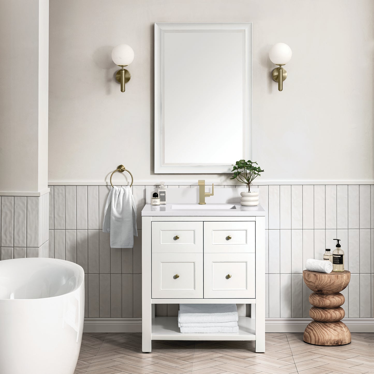 
                  
                    Breckenridge 30" Single Vanity in Bright White
                  
                