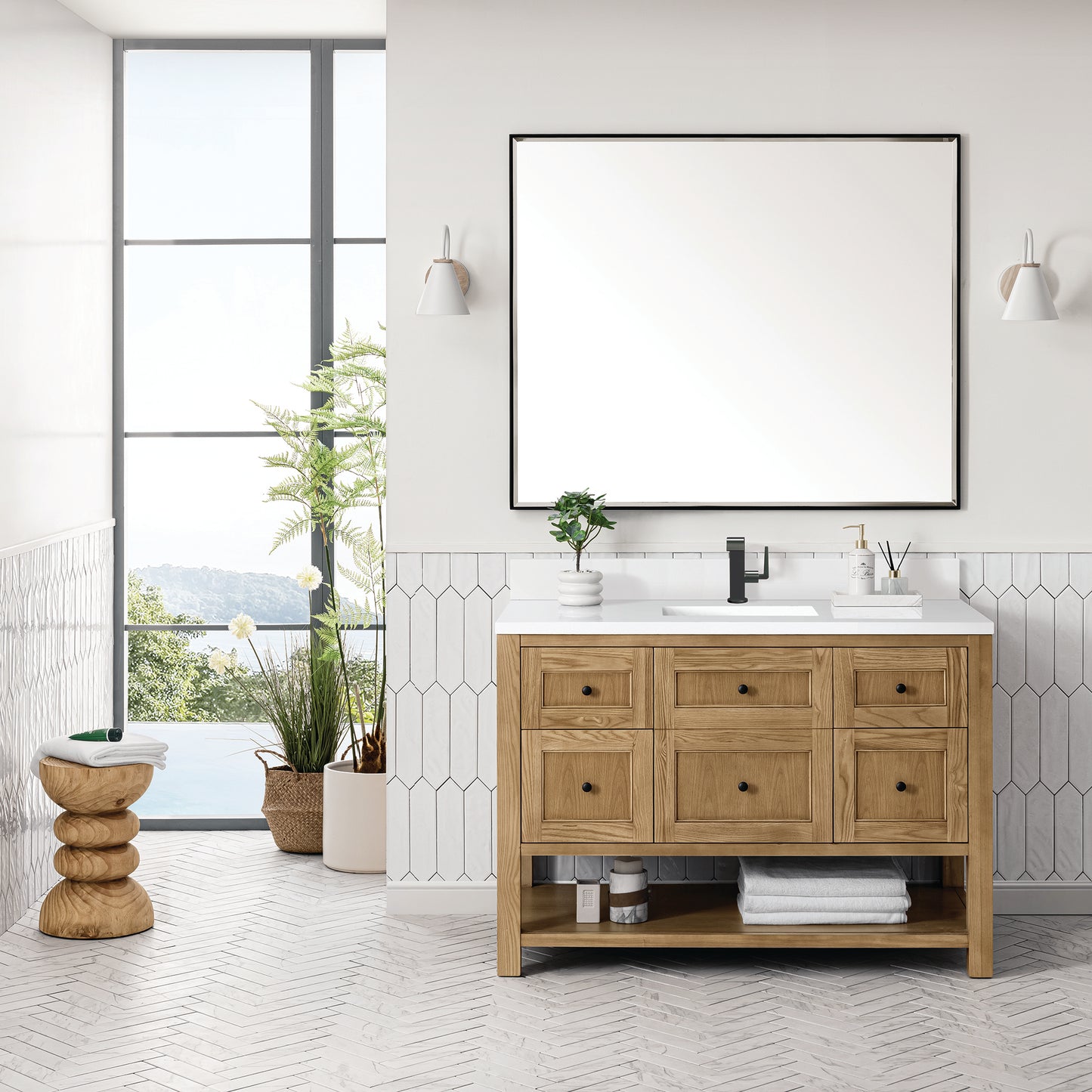 
                  
                    Breckenridge 48" Single Vanity in Light Natural Oak
                  
                