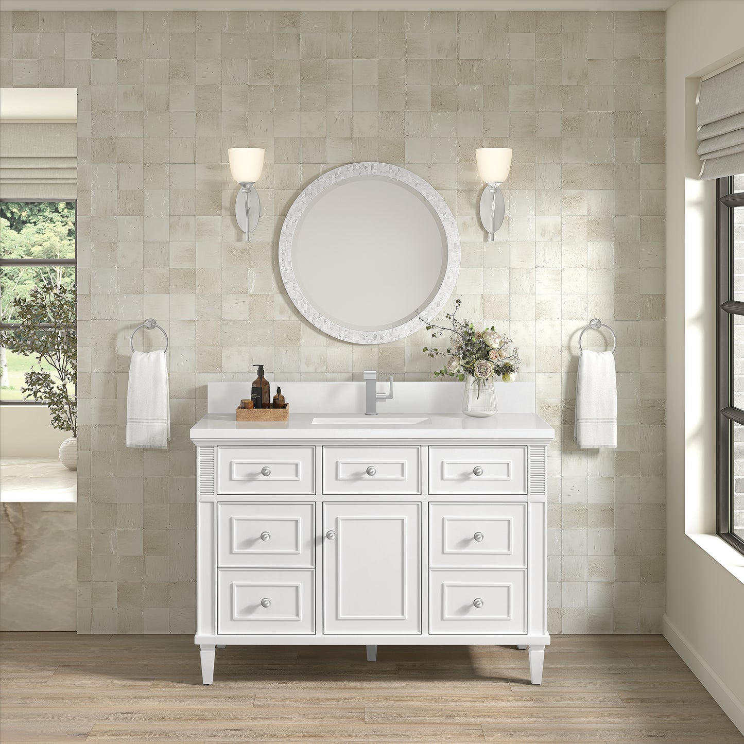 
                  
                    Lorelai 48" Single Vanity in Bright White
                  
                