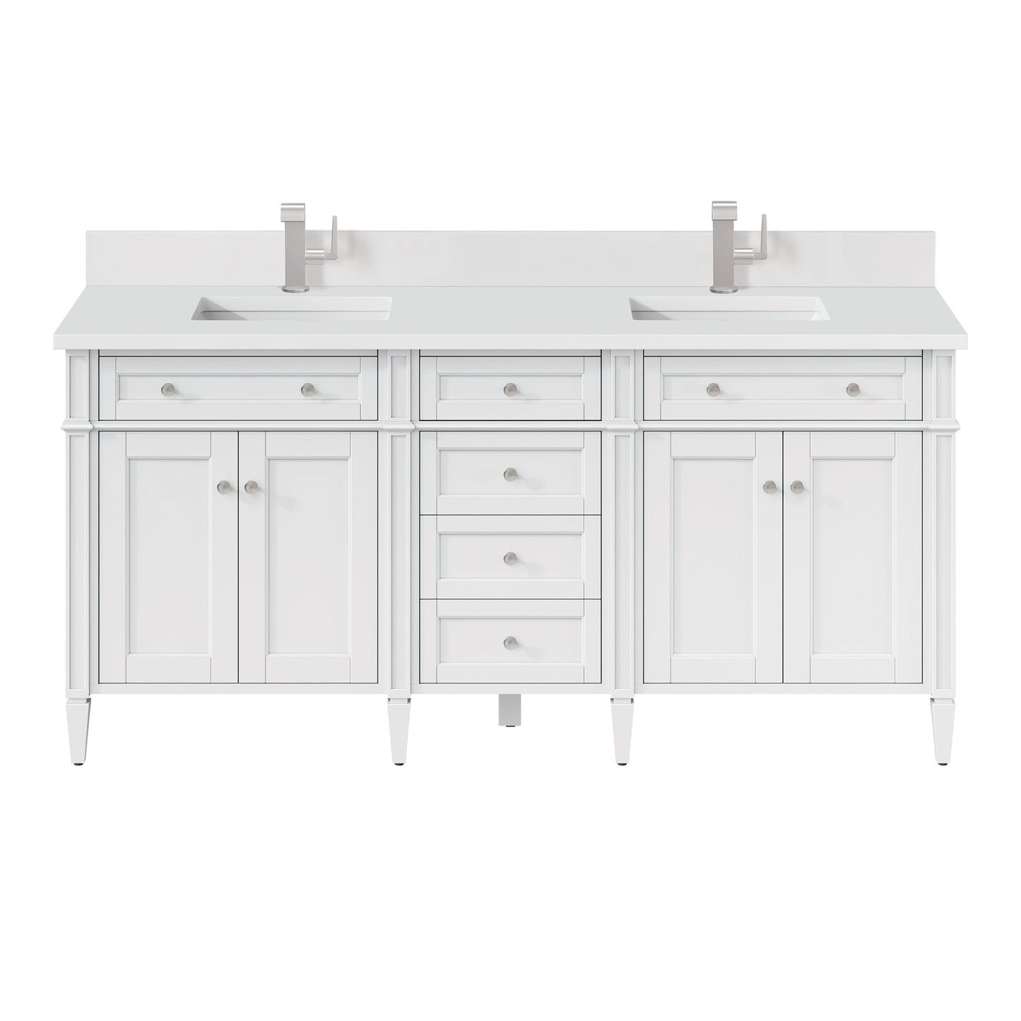 
                  
                    Brittany 72" Double Bathroom Vanity in Bright White
                  
                
