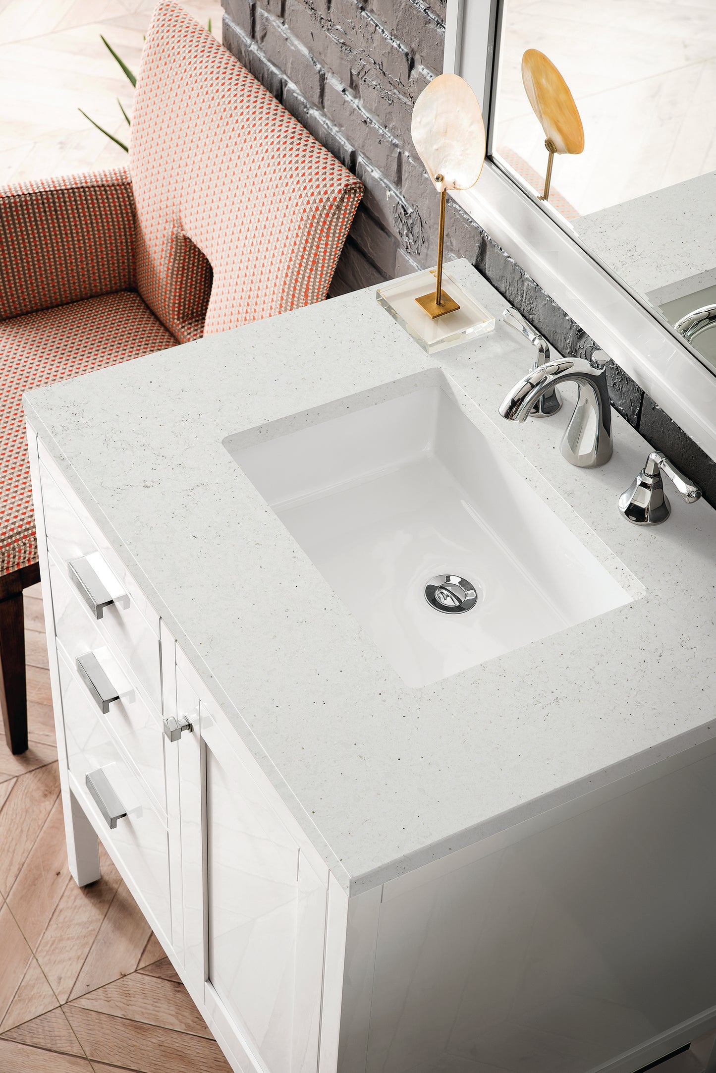 
                  
                    Addison 30" Single Vanity Cabinet in Glossy White
                  
                