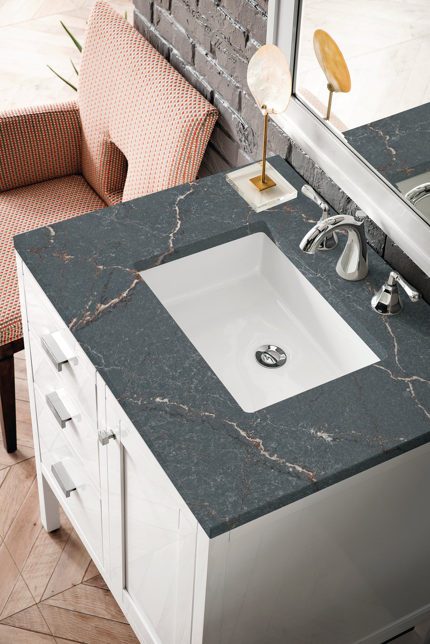 
                  
                    Addison 30" Single Vanity Cabinet in Glossy White
                  
                