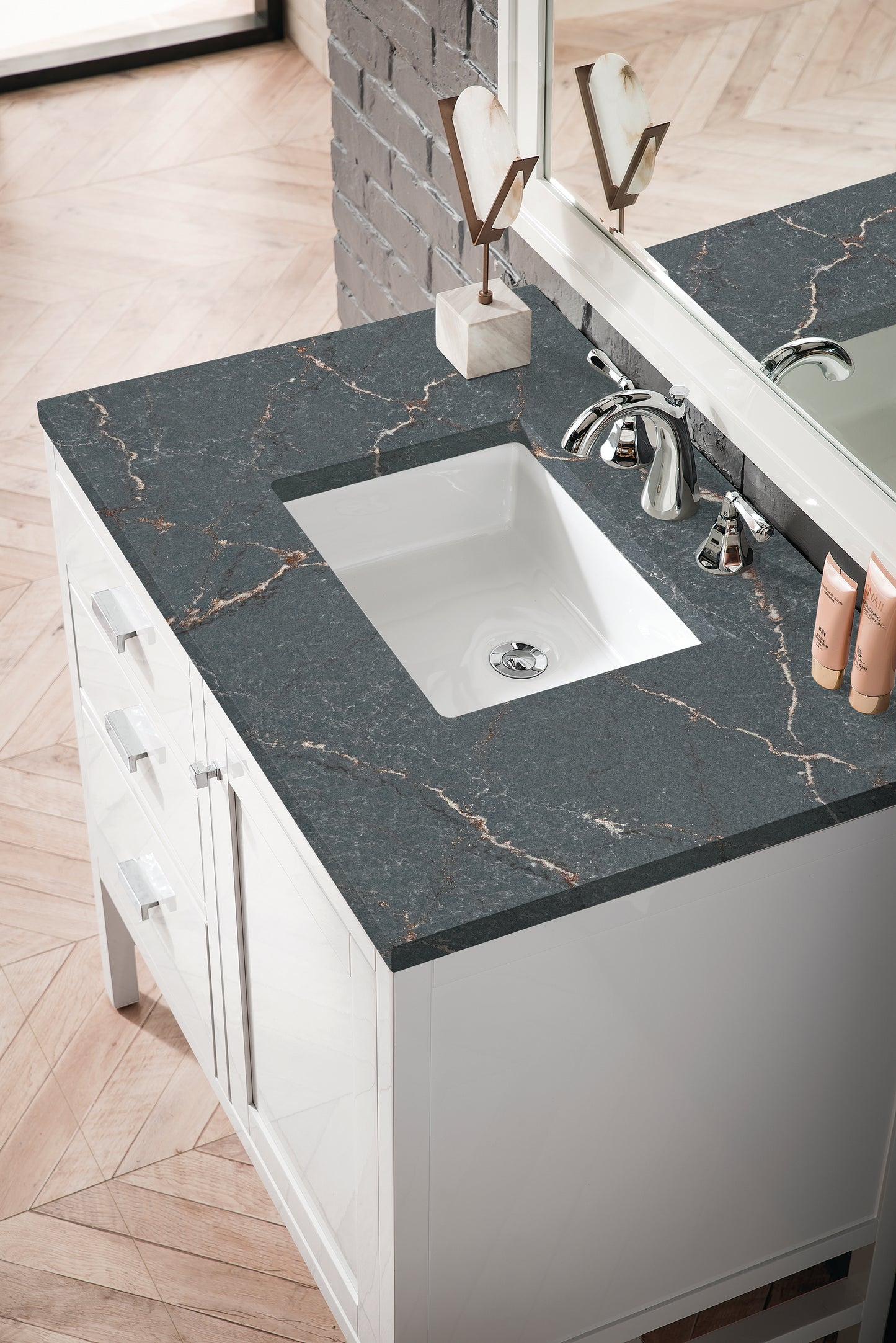 
                  
                    Addison 36" Single Vanity Cabinet in Glossy White
                  
                