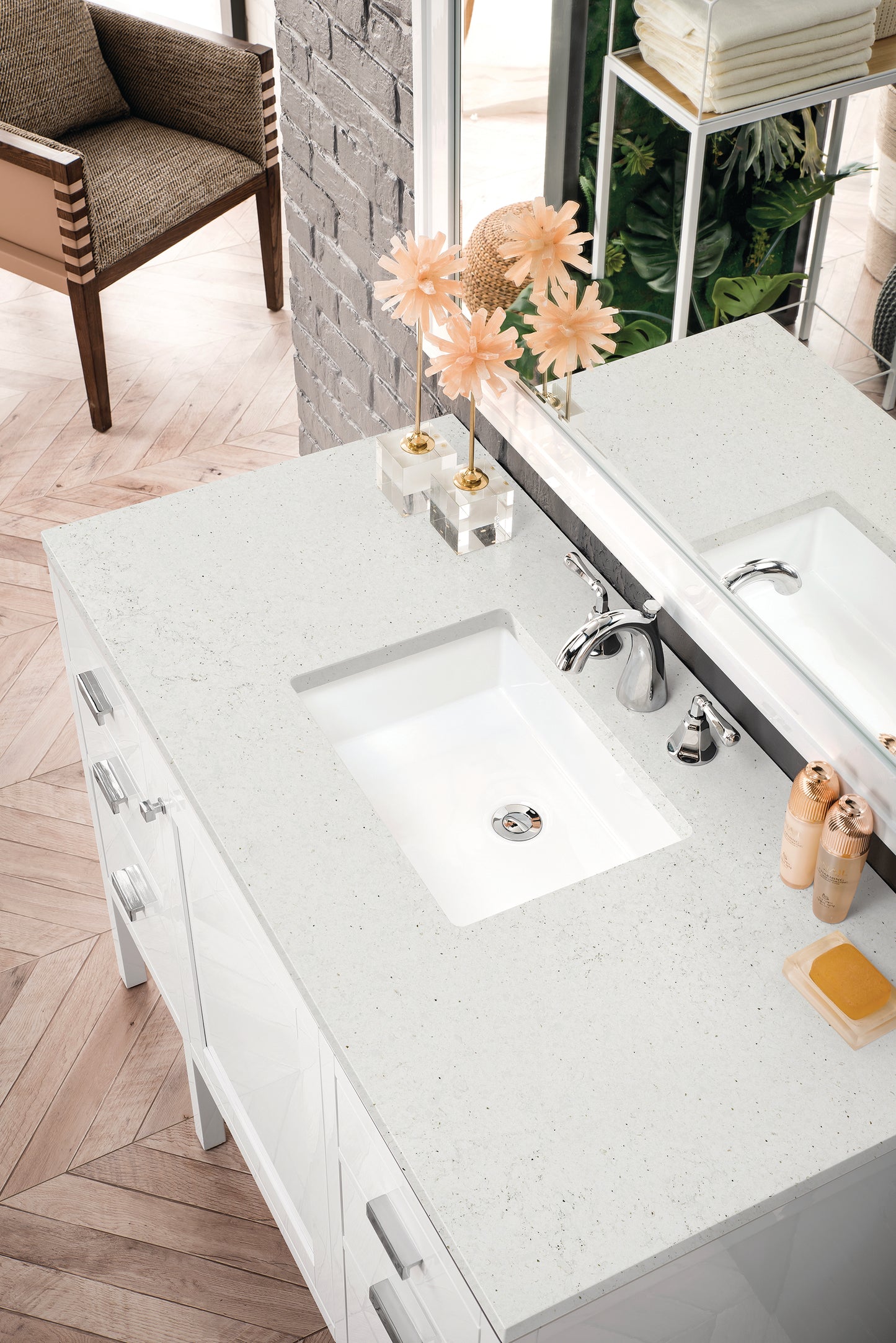 
                  
                    Addison 48" Single Vanity Cabinet in Glossy White
                  
                