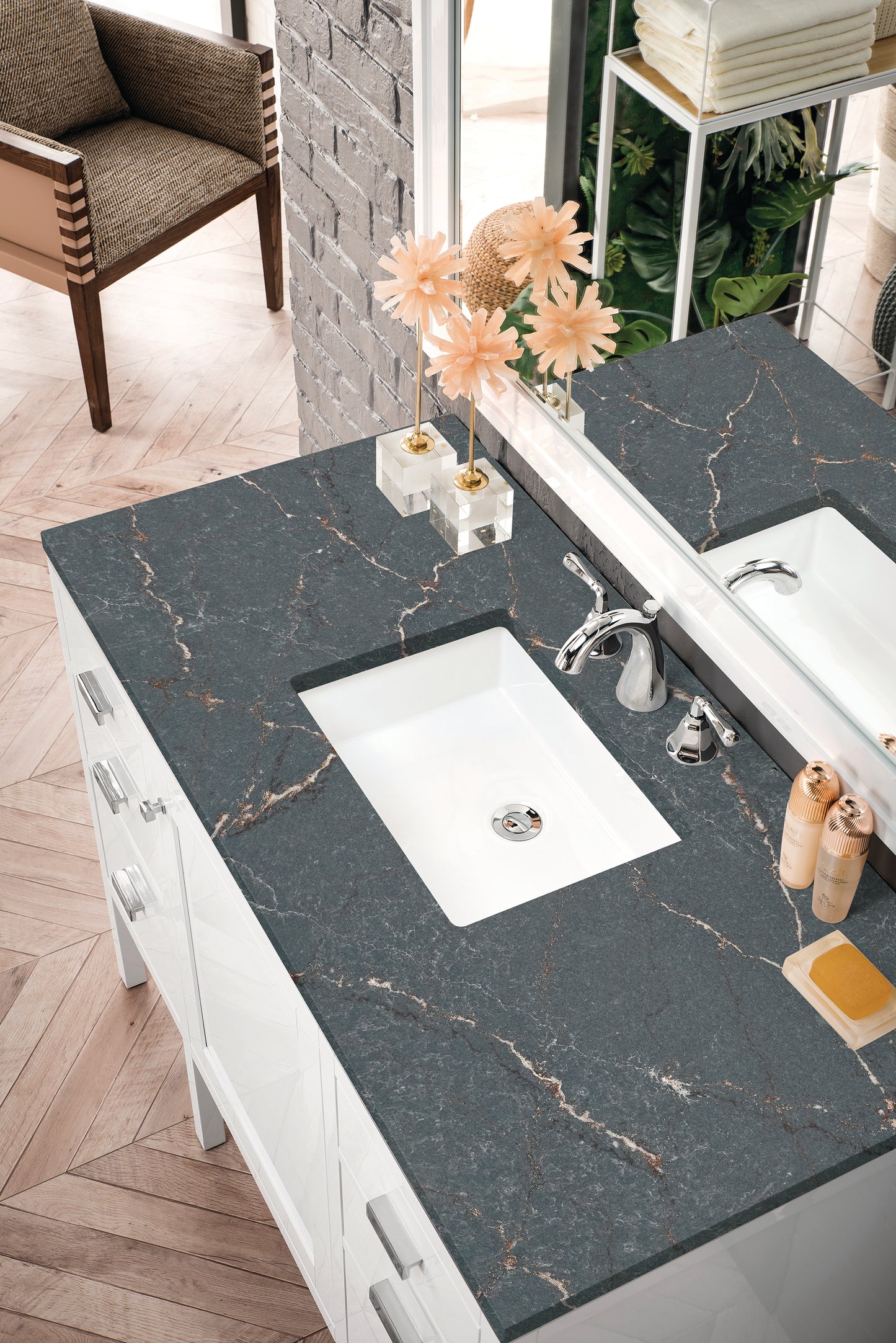 
                  
                    Addison 48" Single Vanity Cabinet in Glossy White
                  
                