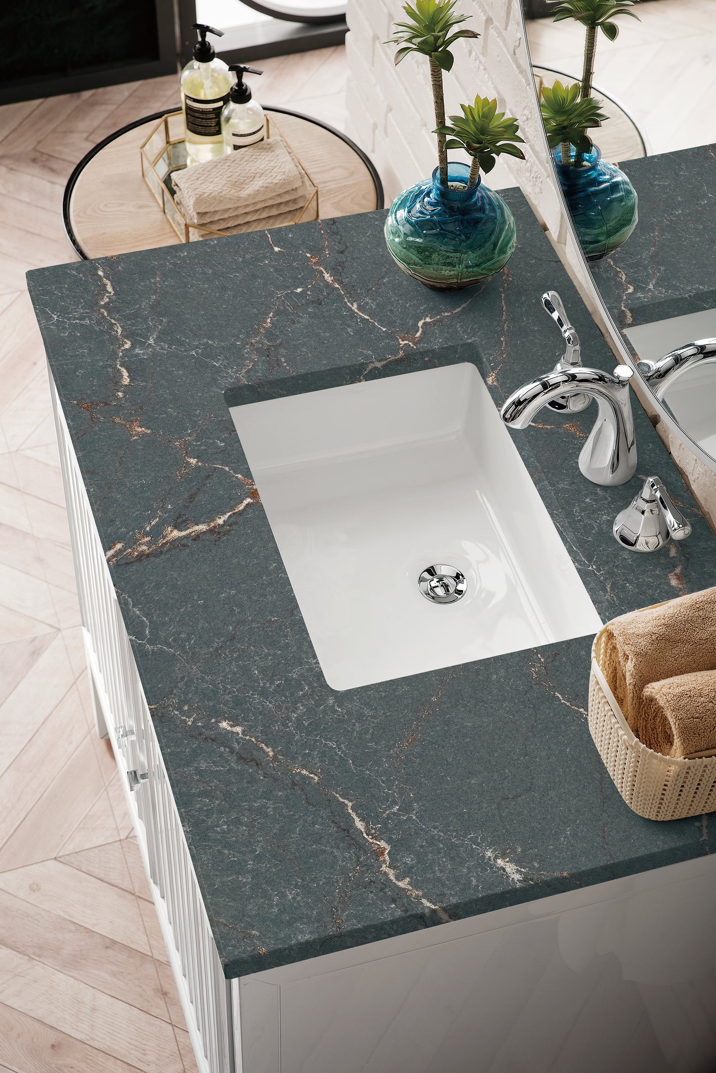 
                  
                    Athens 36" Single Vanity Cabinet, Glossy White
                  
                