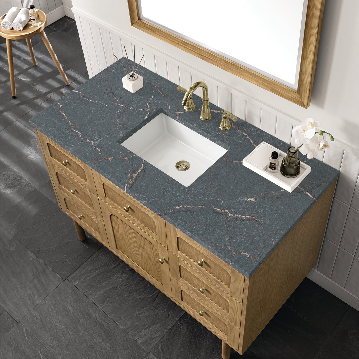 
                  
                    Laurent 48" Single Vanity in Light Natural Oak
                  
                