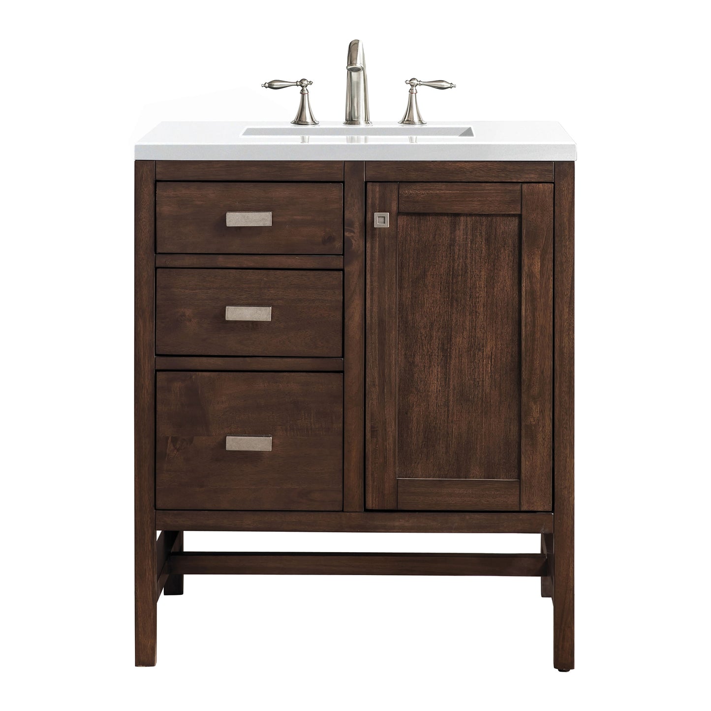 
                  
                    Addison 30" Single Vanity Cabinet in Mid-Century Acacia - James Martin Vanities
                  
                