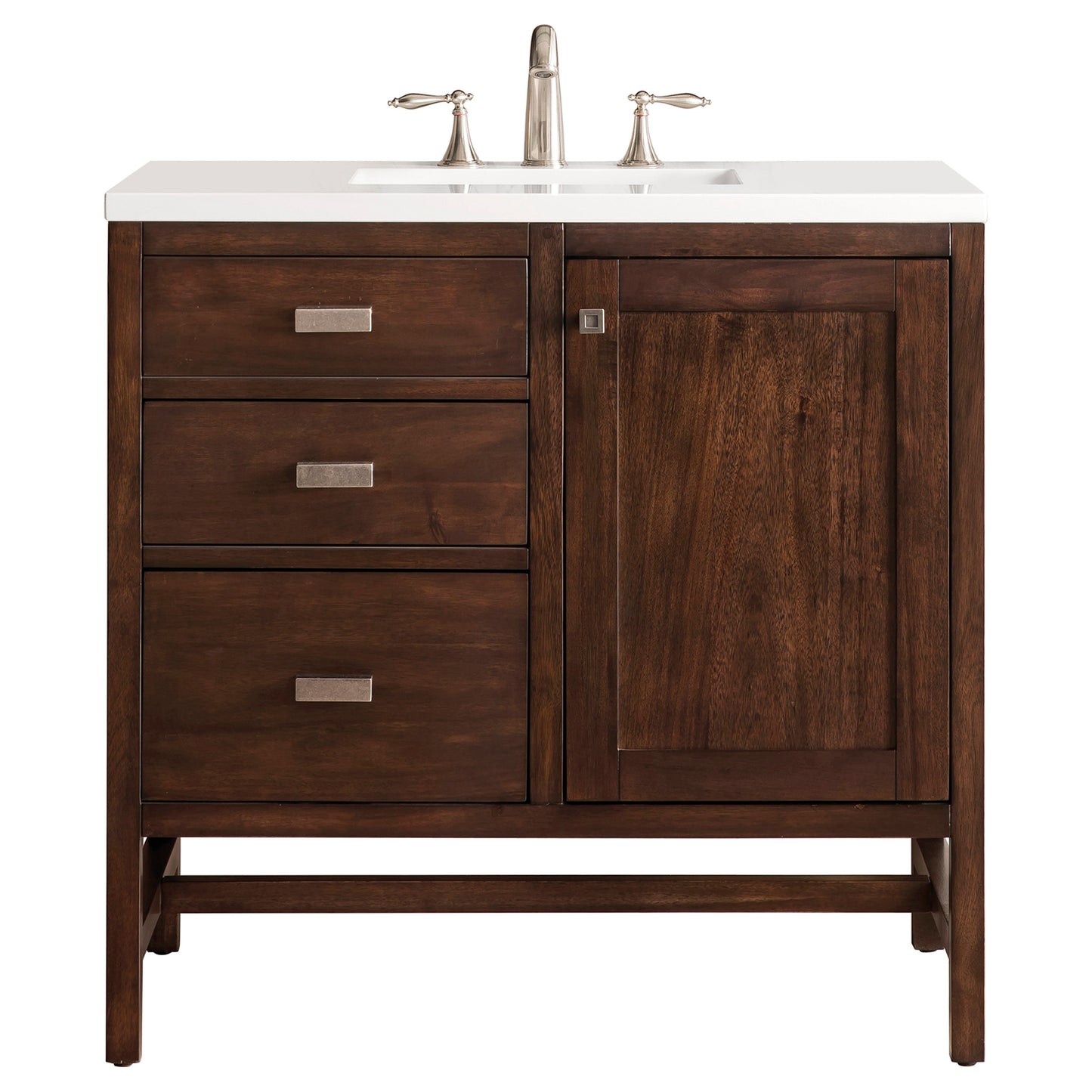 
                  
                    Addison 36" Single Vanity Cabinet in Mid-Century Acacia - James Martin Vanities
                  
                