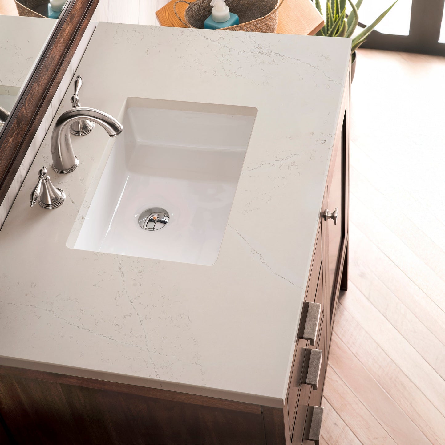 
                  
                    Addison 36" Single Vanity Cabinet in Mid-Century Acacia - James Martin Vanities
                  
                
