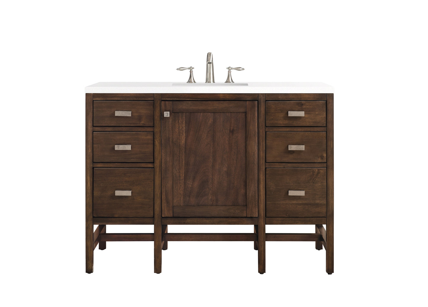 
                  
                    Addison 48" Single Vanity Cabinet in Mid-Century Acacia Single Bathroom Vanity James Martin Vanities 
                  
                