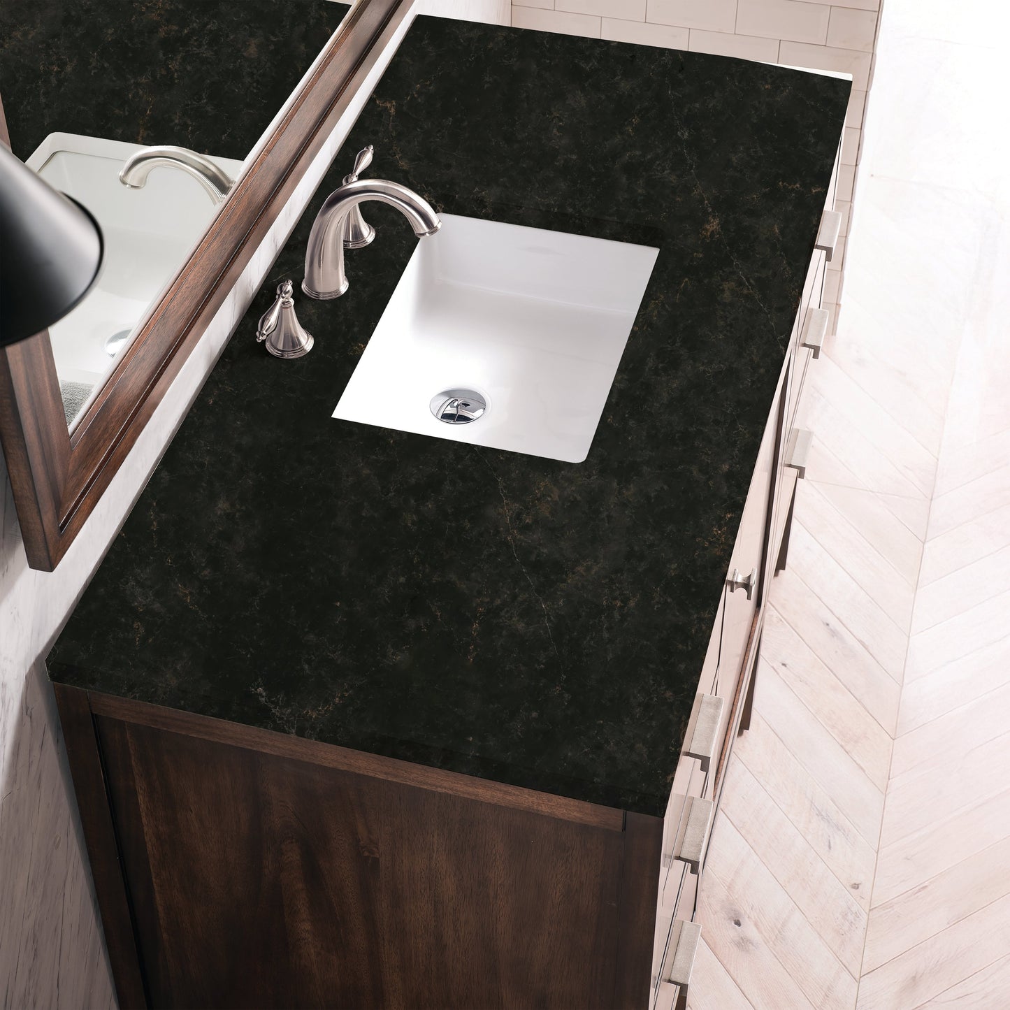 
                  
                    Addison 48" Single Vanity Cabinet in Mid-Century Acacia - James Martin Vanities
                  
                