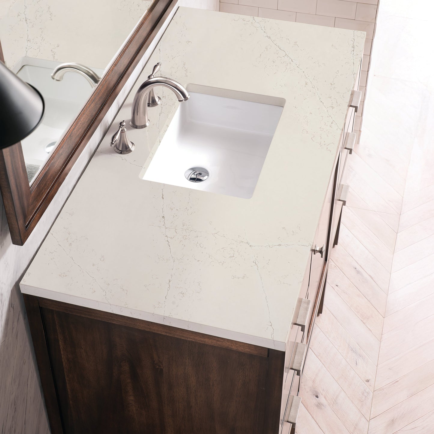 
                  
                    Addison 48" Single Vanity Cabinet in Mid-Century Acacia - James Martin Vanities
                  
                