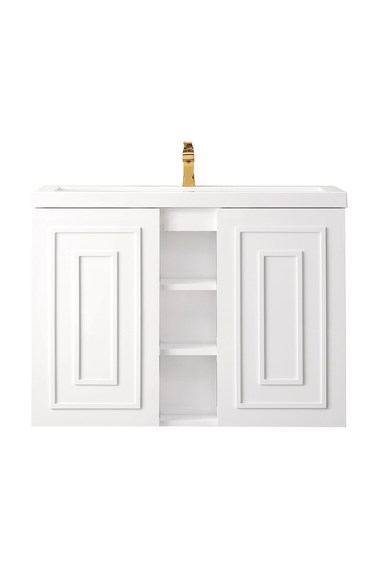 
                  
                    Alicante' 39.5" Single Vanity in Glossy White Single Bathroom Vanity James Martin Vanities No Base 
                  
                