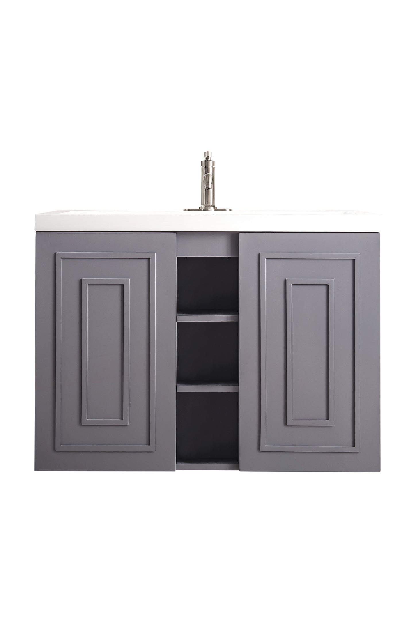
                  
                    Alicante' 39.5" Single Vanity in Gray Smoke Single Bathroom Vanity James Martin Vanities No Base 
                  
                