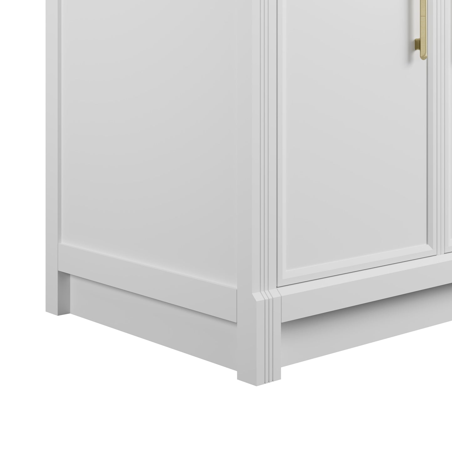 
                  
                    Bellshire 96" Dual Vanity Set with 24" Make-Up Counter in Bright White James Martin Vanities 
                  
                
