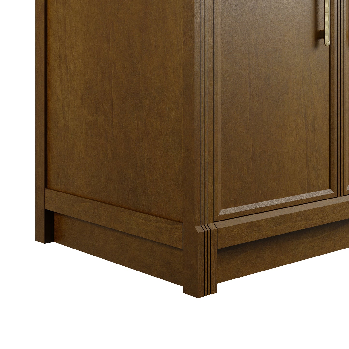 
                  
                    Bellshire 96" Dual Vanity Set with 24" Make-Up Counter in Honey Oak James Martin Vanities 
                  
                