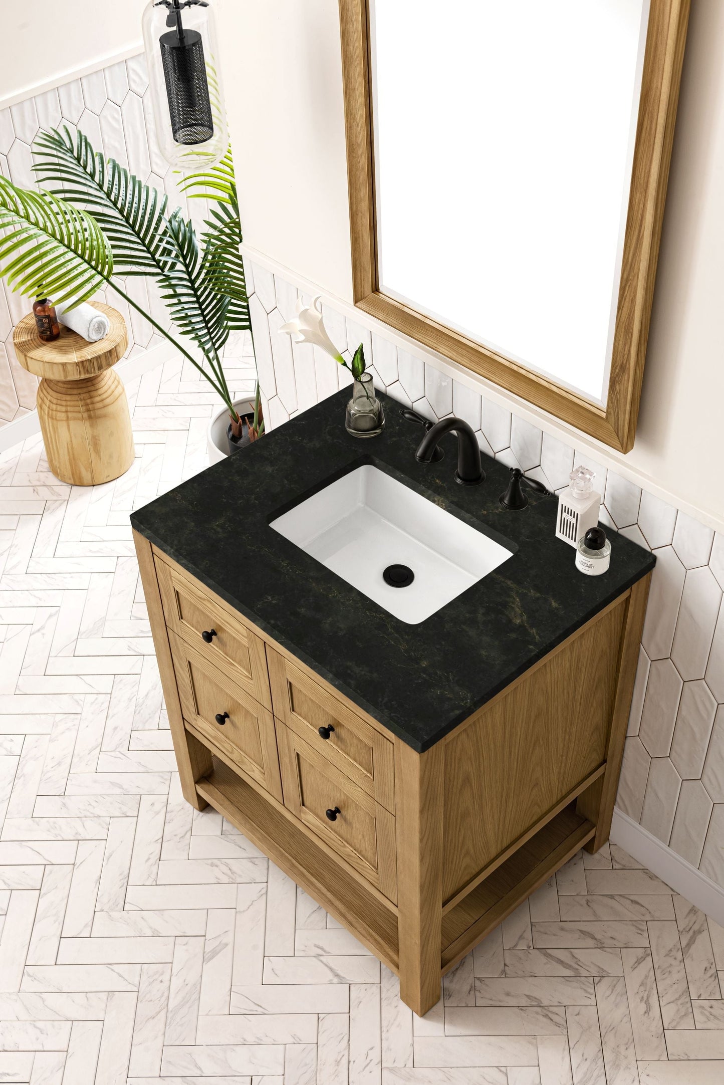 
                  
                    Breckenridge 30" Single Vanity in Light Natural Oak Single Vanity James Martin Vanities Phantome Eclos 
                  
                