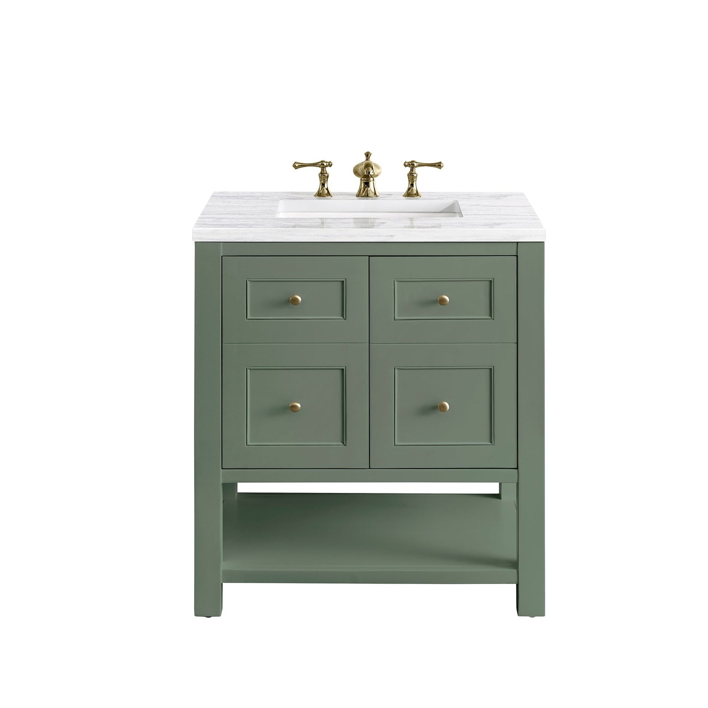 
                  
                    Breckenridge 30" Single Vanity in Smokey Celadon Single Vanity James Martin Vanities 
                  
                