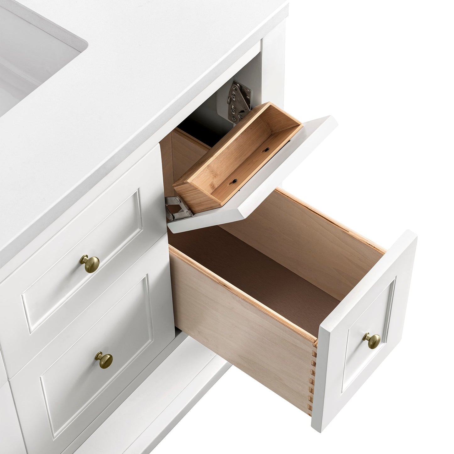 
                  
                    Breckenridge 36" Single Vanity in Bright White Single Bathroom Vanity James Martin Vanities 
                  
                