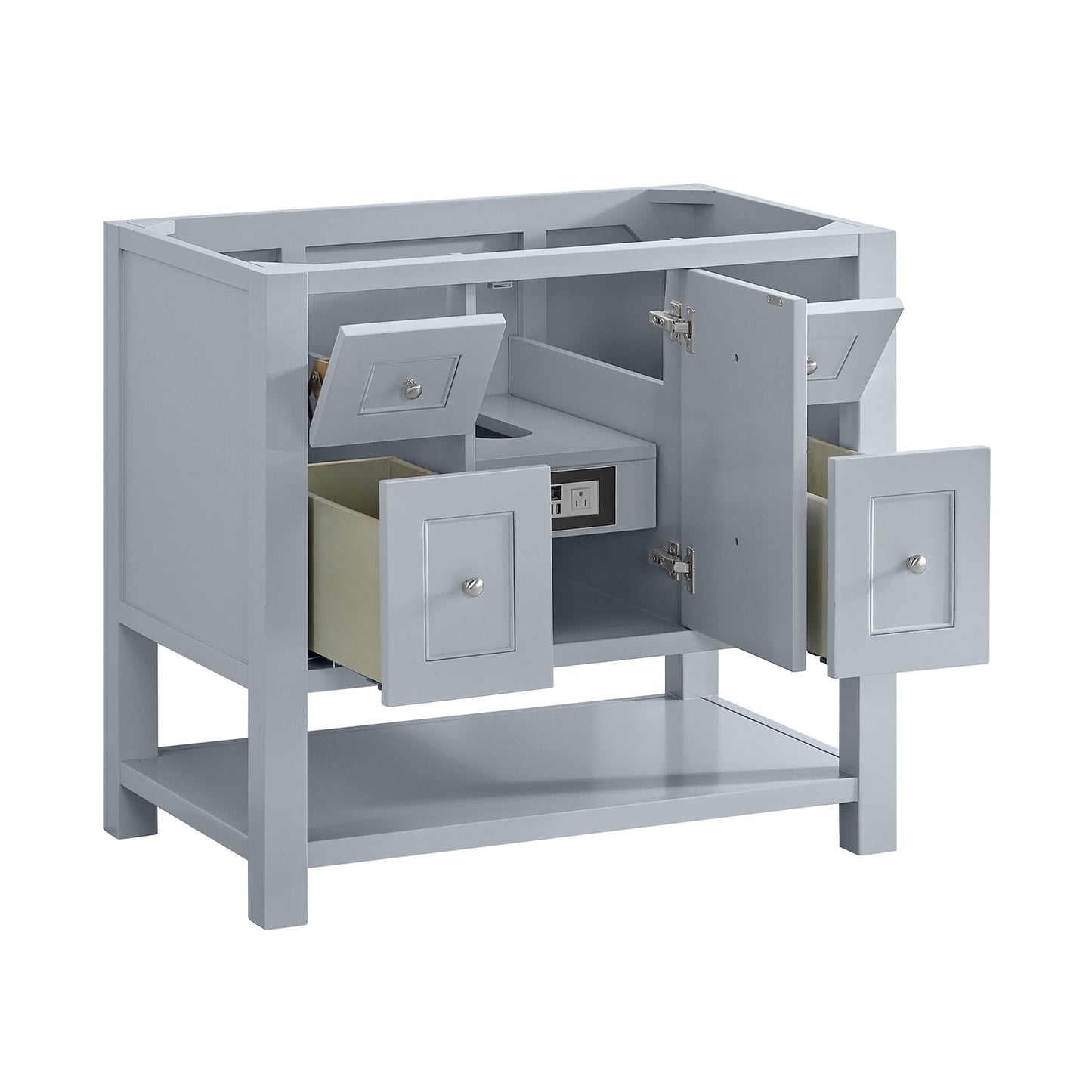 
                  
                    Breckenridge 36" Single Vanity in Serenity Blue Single Bathroom Vanity James Martin Vanities 
                  
                