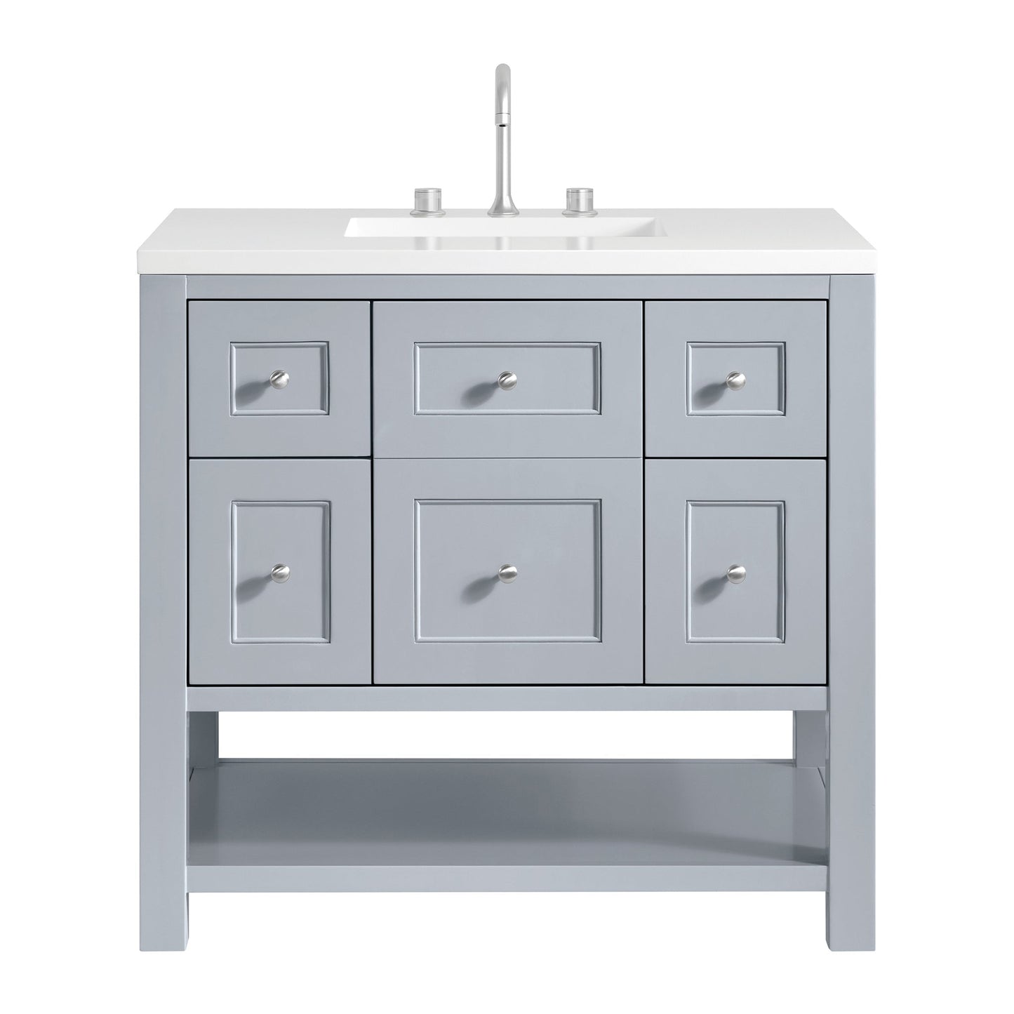 
                  
                    Breckenridge 36" Single Vanity in Serenity Blue Single Bathroom Vanity James Martin Vanities 
                  
                