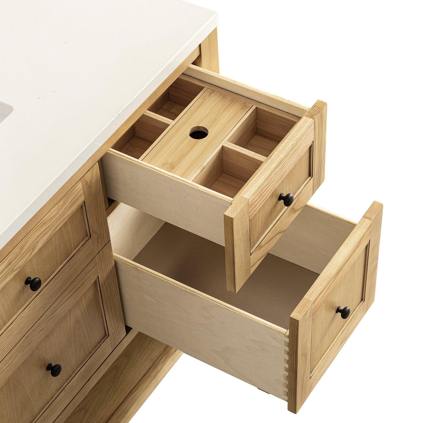 
                  
                    Breckenridge 48" Single Vanity in Light Natural Oak Single Bathroom Vanity James Martin Vanities 
                  
                