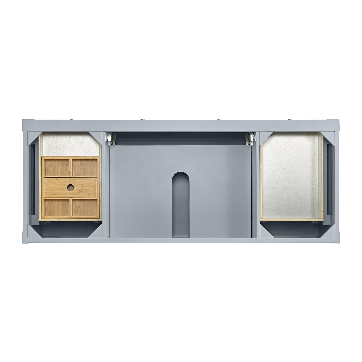 
                  
                    Breckenridge 60" Single Vanity in Serenity Blue Single Bathroom Vanity James Martin Vanities 
                  
                