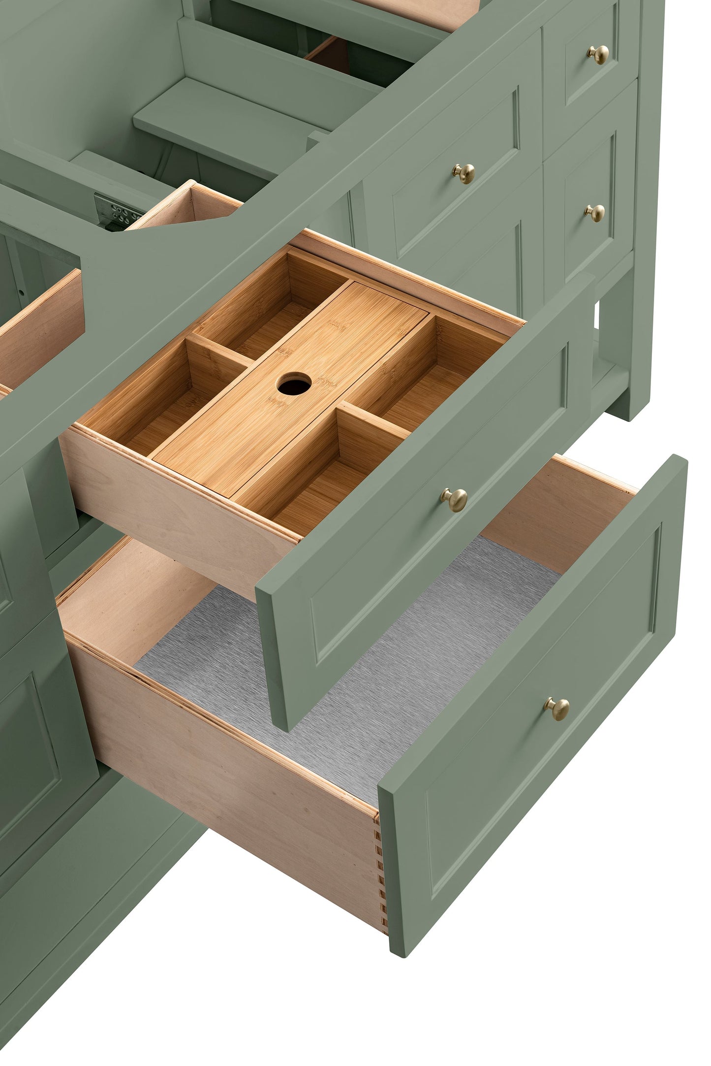 
                  
                    Breckenridge 72" Double Vanity in Smokey Celadon Double Bathroom Vanity James Martin Vanities 
                  
                