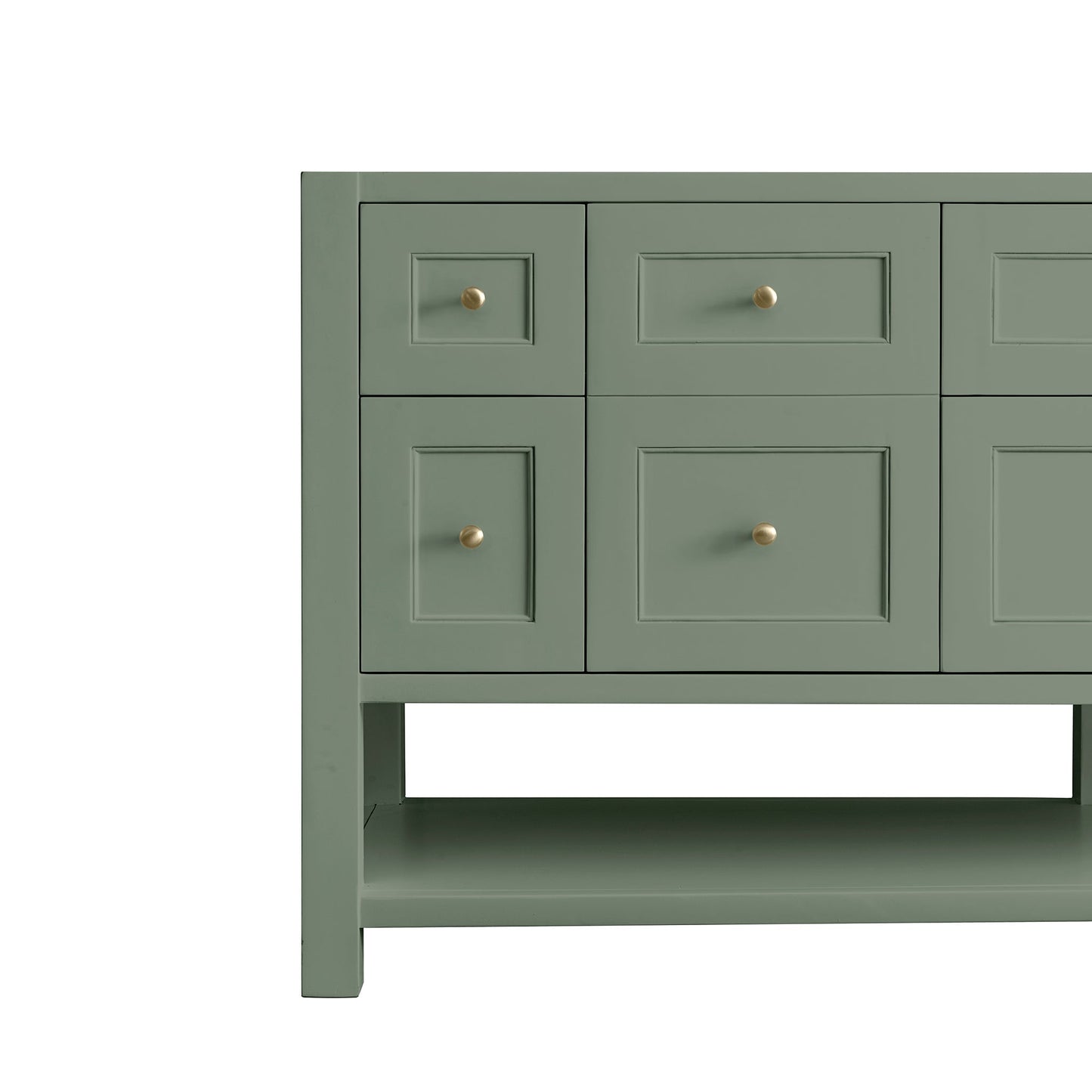 
                  
                    Breckenridge 72" Double Vanity in Smokey Celadon Double Bathroom Vanity James Martin Vanities 
                  
                