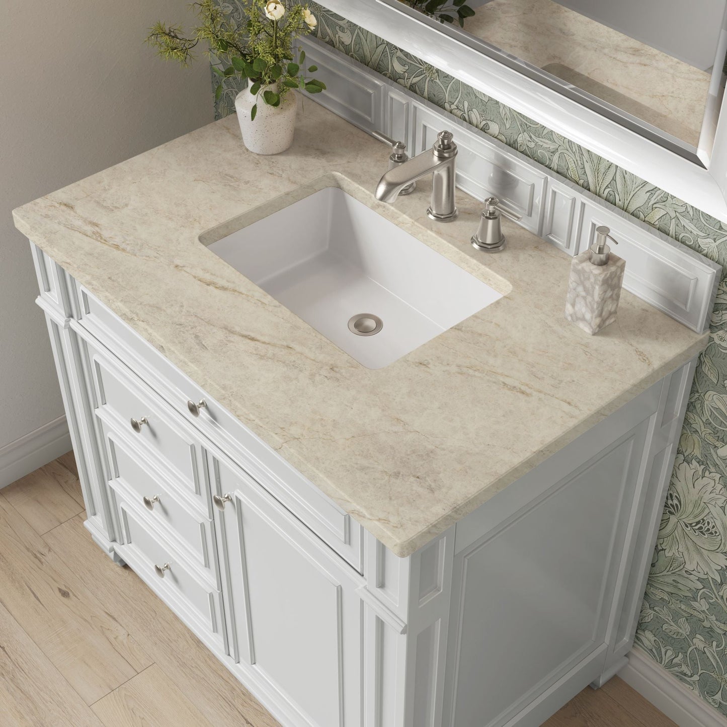
                  
                    Bristol 36" Single Vanity in Bright White Single Bathroom Vanity James Martin Vanities Tajnar Eclos 
                  
                
