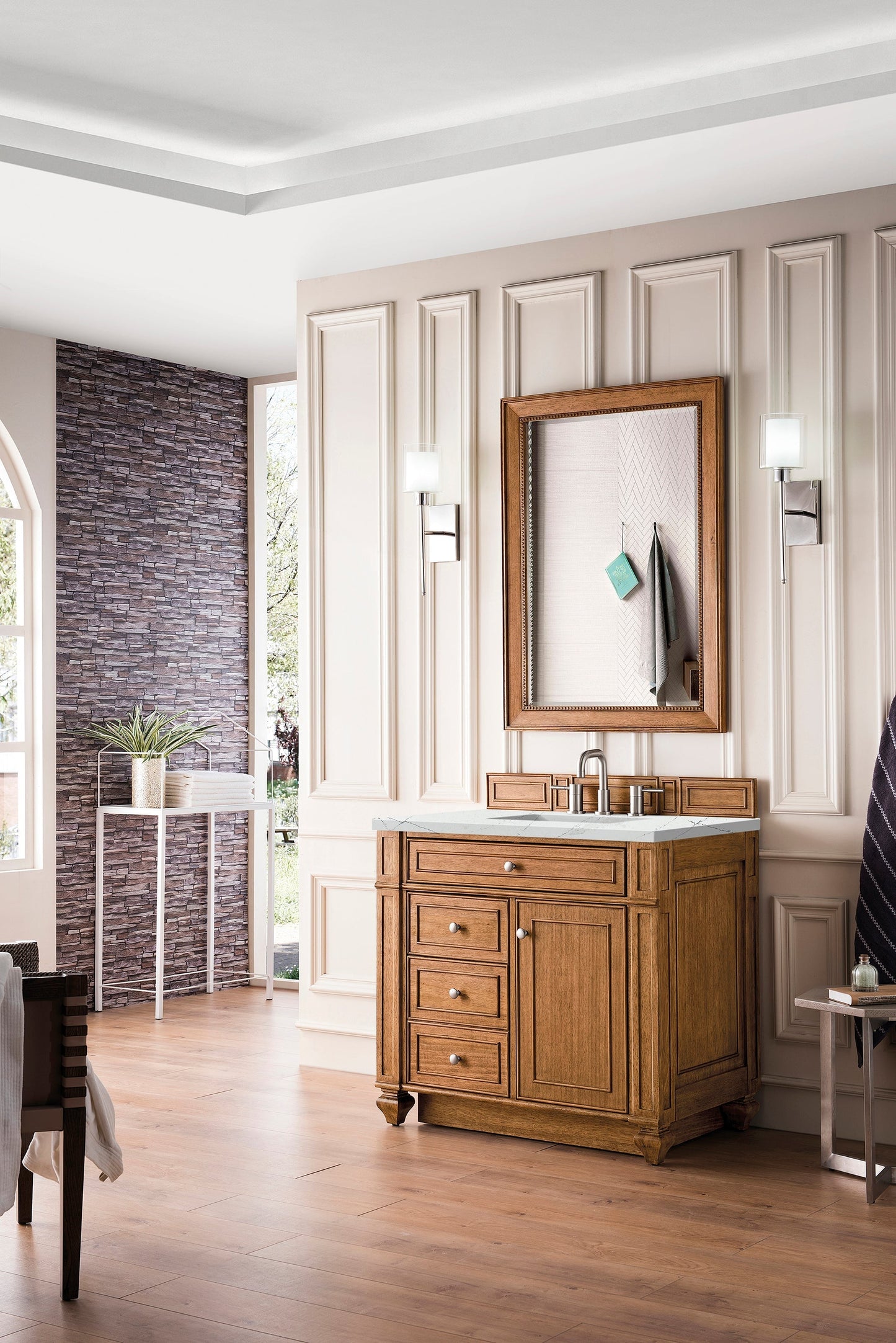 
                  
                    Bristol 36" Single Vanity in Saddle Brown Single Bathroom Vanity James Martin Vanities 
                  
                