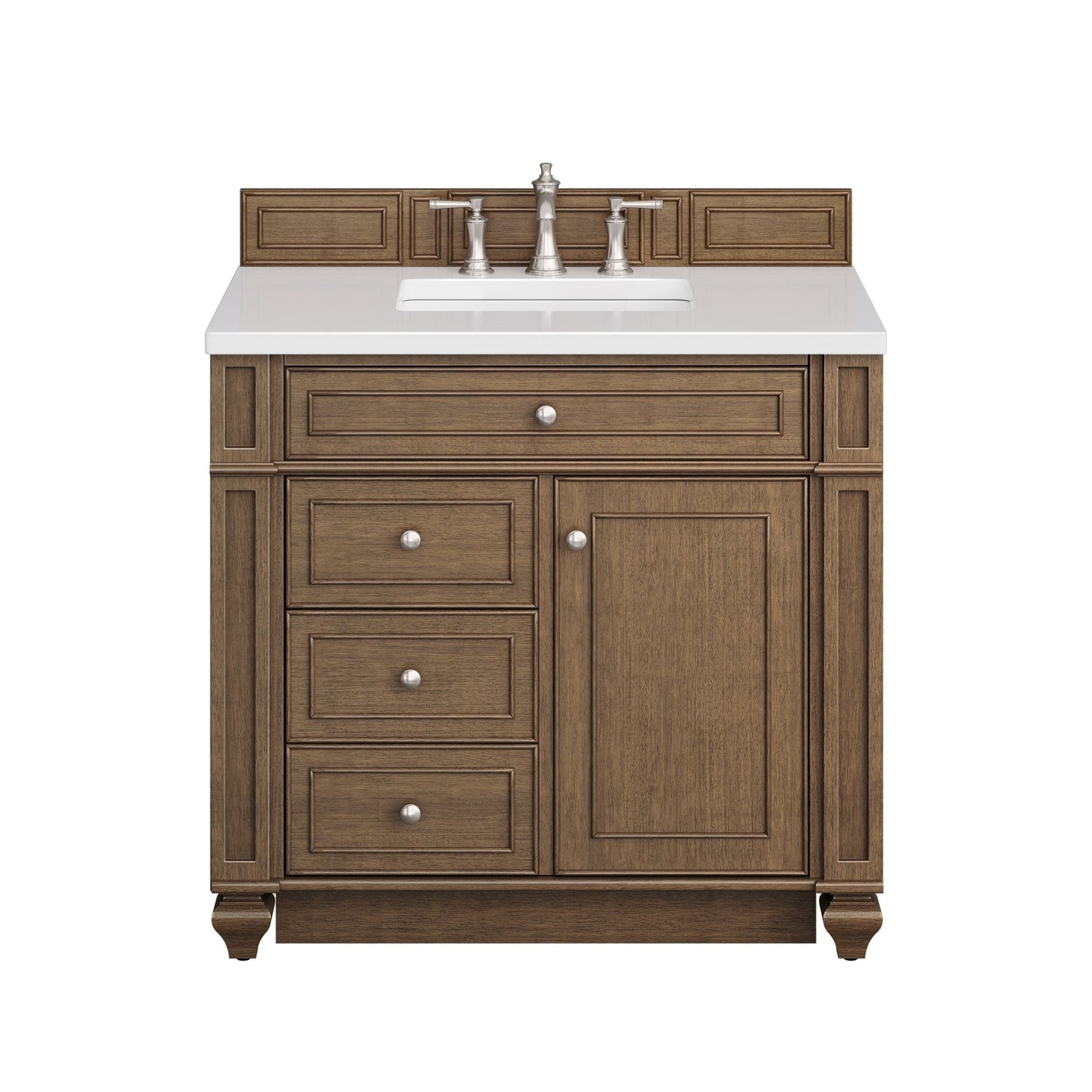 
                  
                    Bristol 36" Single Vanity in Saddle Brown Single Bathroom Vanity James Martin Vanities 
                  
                