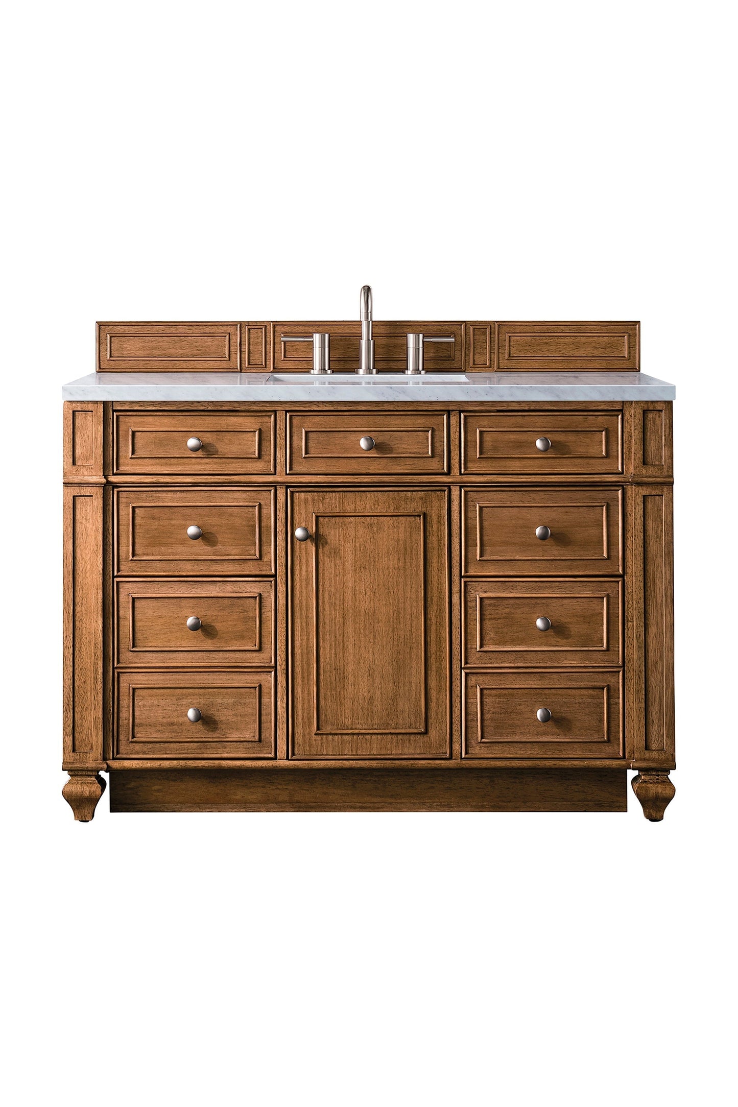 
                  
                    Bristol 48" Single Vanity in Saddle Brown Single Bathroom Vanity James Martin Vanities 
                  
                