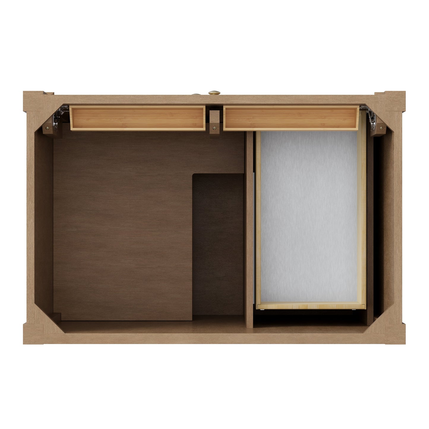 
                  
                    Brittany 36" Single Vanity in Pecan Single Bathroom Vanity James Martin Vanities 
                  
                