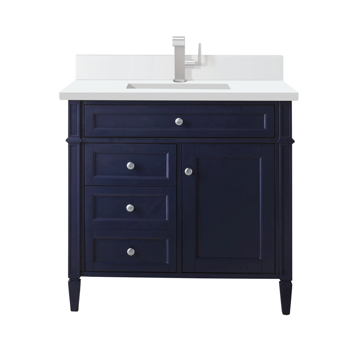 
                  
                    Brittany 36" Single Vanity in Victory Blue Single Bathroom Vanity James Martin Vanities 
                  
                
