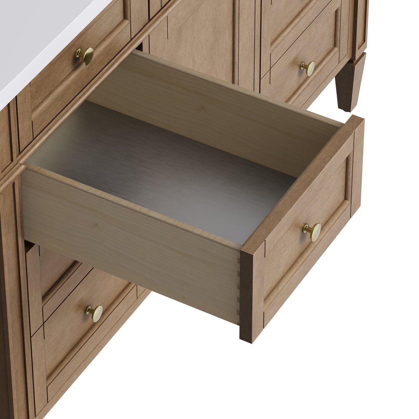 
                  
                    Brittany 48" Single Vanity in Pecan Single Bathroom Vanity James Martin Vanities 
                  
                