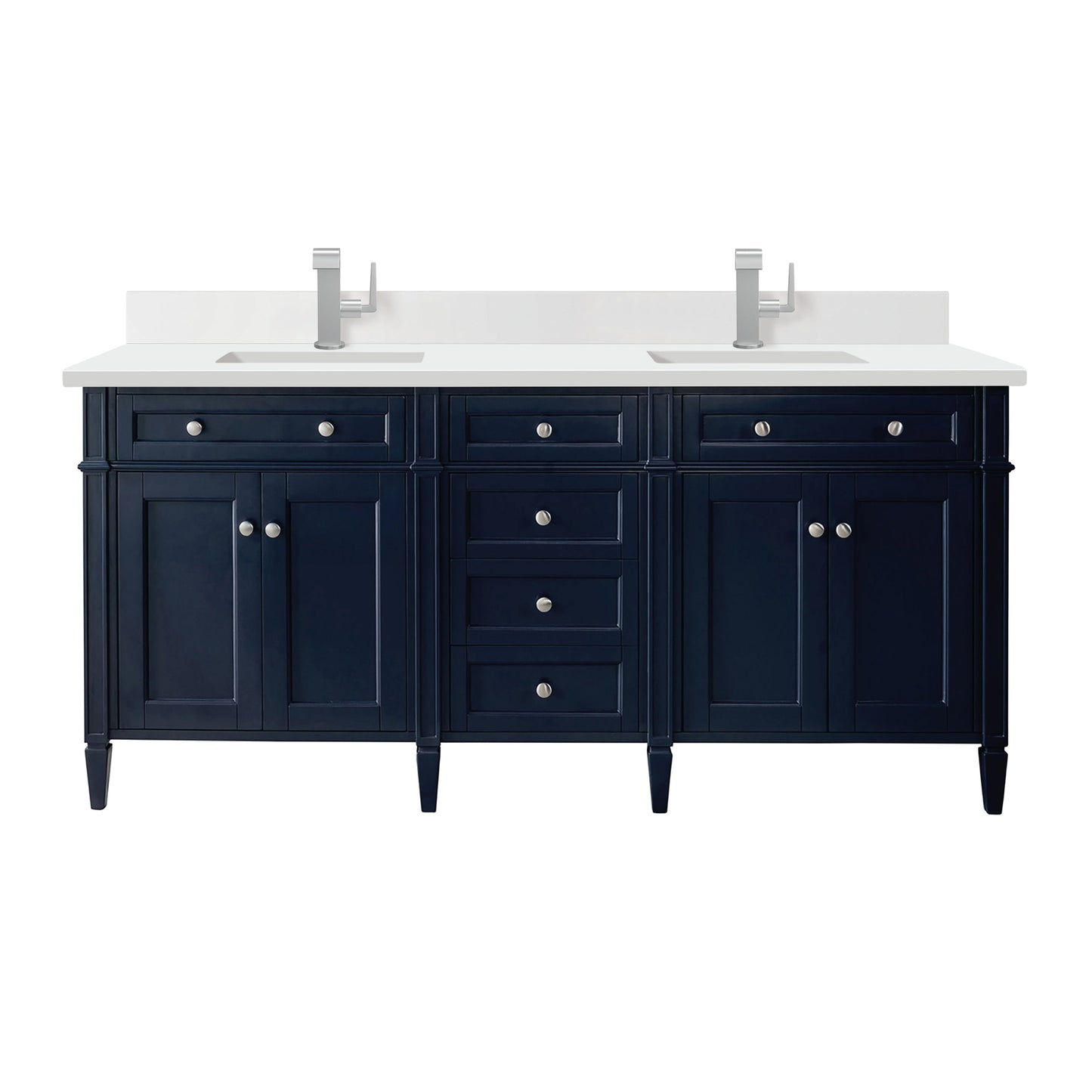 
                  
                    Brittany 72" Double Vanity in Victory Blue Double bathroom Vanity James Martin Vanities 
                  
                
