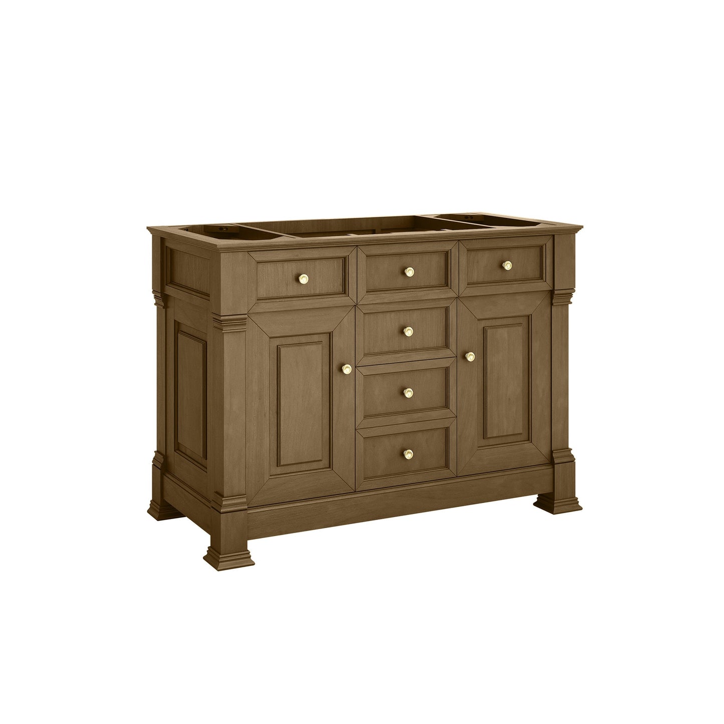 
                  
                    Brookfield 48" Single Vanity in Honey Oak Single Bathroom Vanity James Martin Vanities 
                  
                