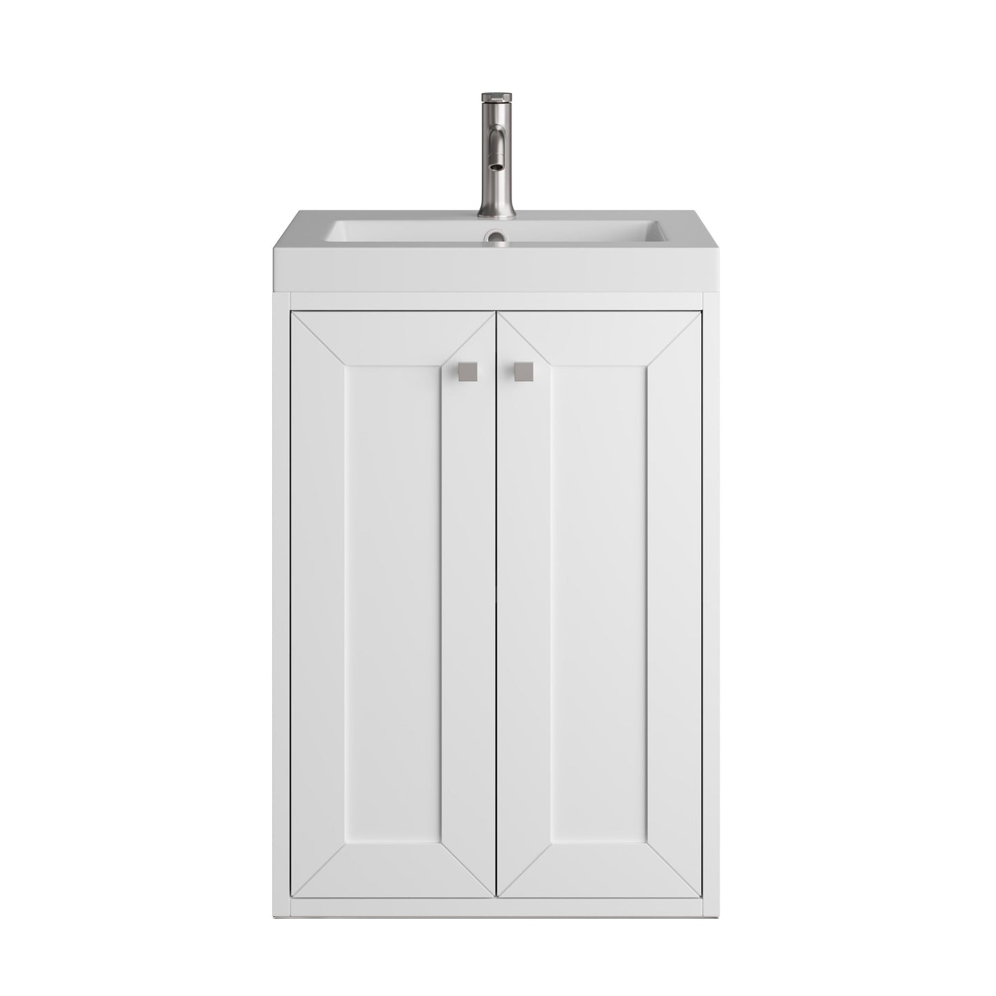 
                  
                    Chianti 20" Single Vanity in Glossy White Single Bathroom Vanity James Martin Vanities No Base 
                  
                