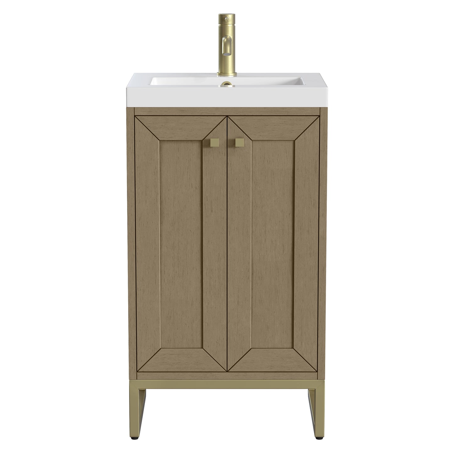 
                  
                    Chianti 20" Single Vanity in Walnut Whisper Single Bathroom Vanity James Martin Vanities 
                  
                