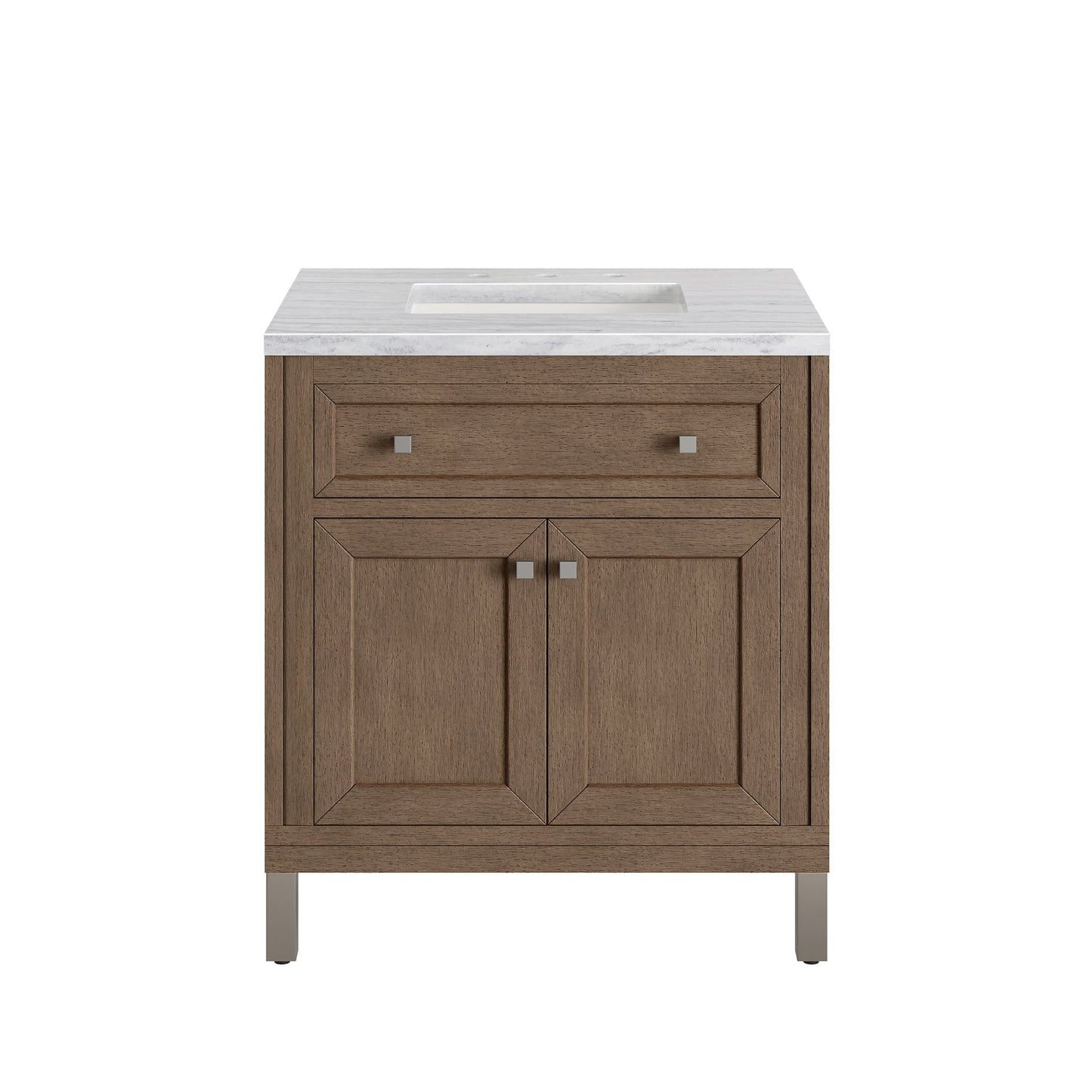 
                  
                    Chicago 30" Single Bathroom Vanity Whitewashed Walnut Single Bathroom Vanity James Martin Vanities 
                  
                
