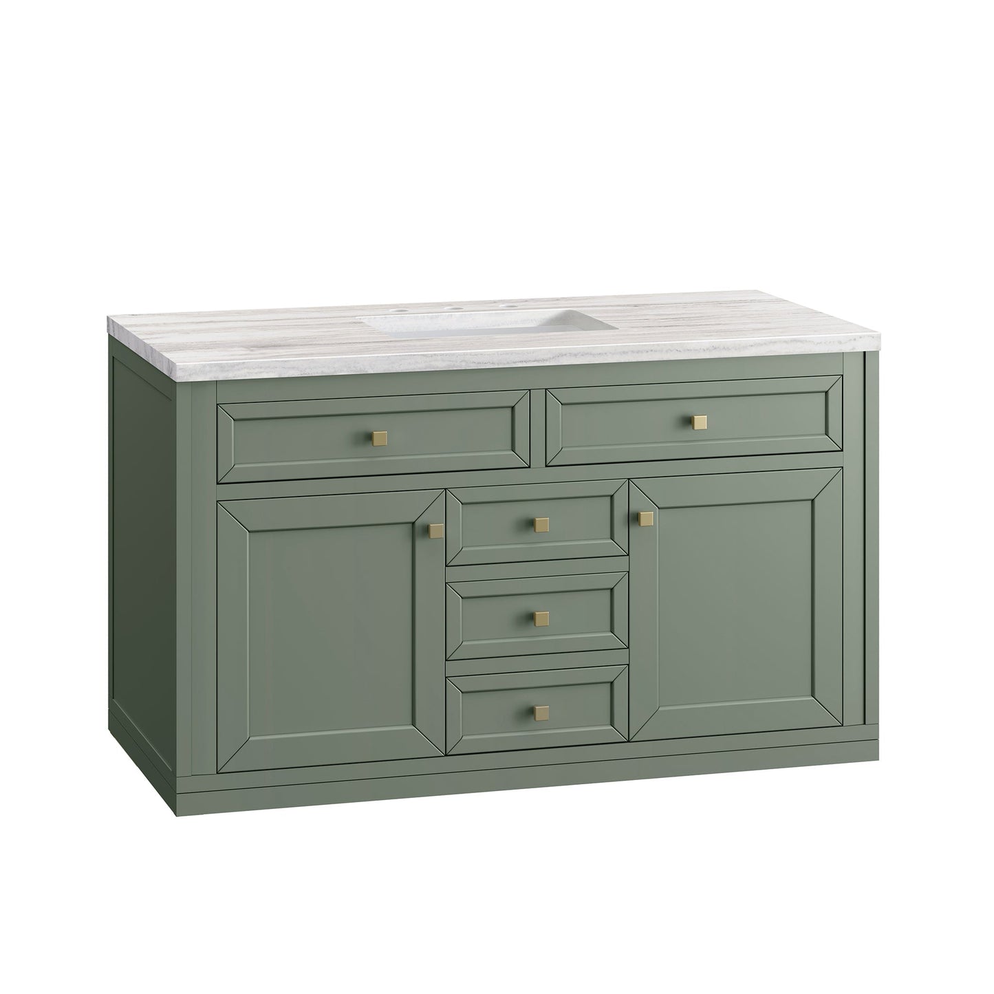 
                  
                    Chicago 48" Single Bathroom Vanity in Smokey Celadon Single Bathroom Vanity James Martin Vanities 
                  
                