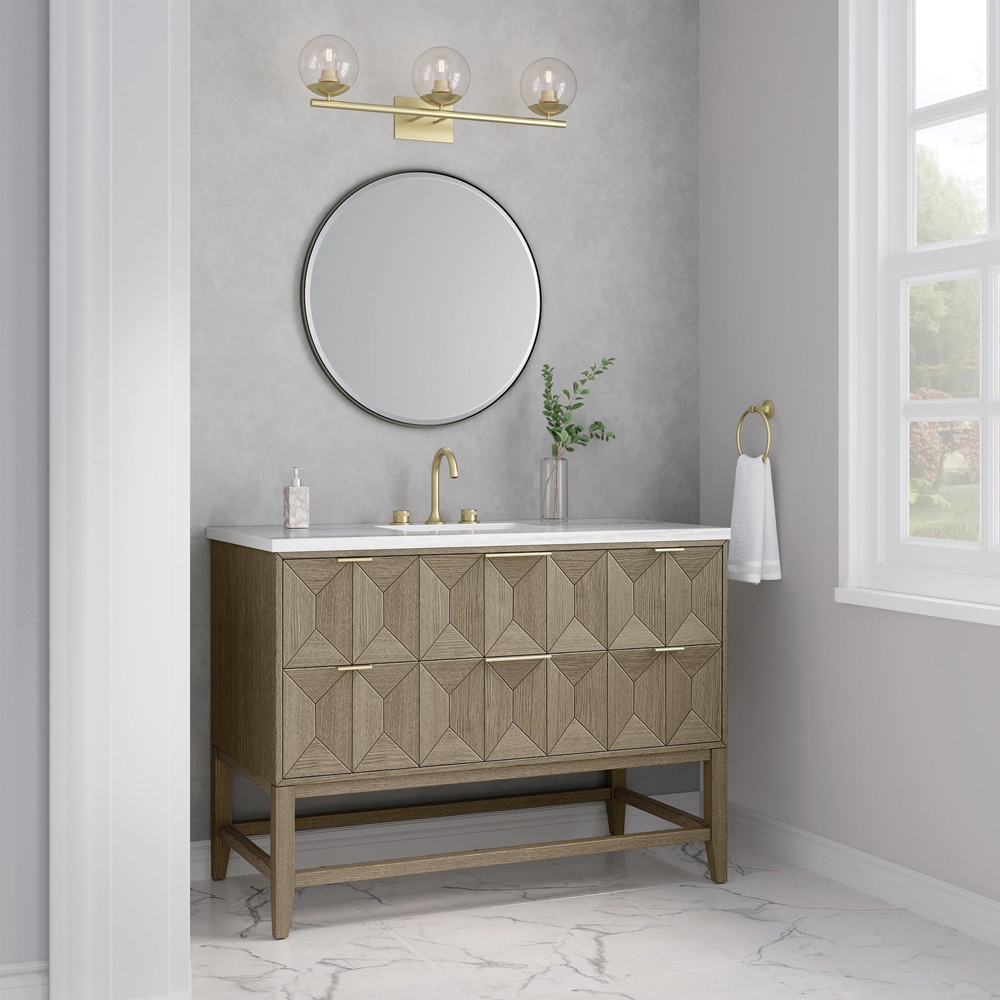 
                  
                    Emmeline 48" Vanity Single Bathroom Vanity James Martin Vanities 
                  
                