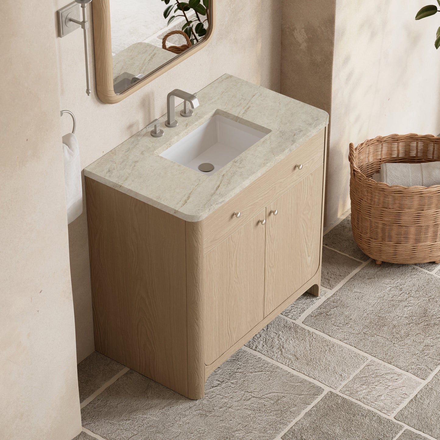 
                  
                    Gracyn 36" Single Vanity in Coastal Driftwood Single Bathroom Vanity James Martin Vanities Tajnar Eclos 
                  
                