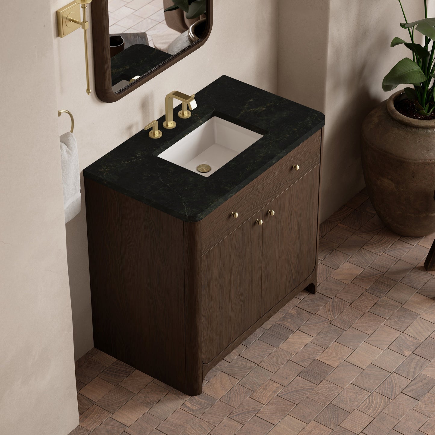 
                  
                    Gracyn 36" Single Vanity in Sable Single Bathroom Vanity James Martin Vanities Phantome Eclos 
                  
                