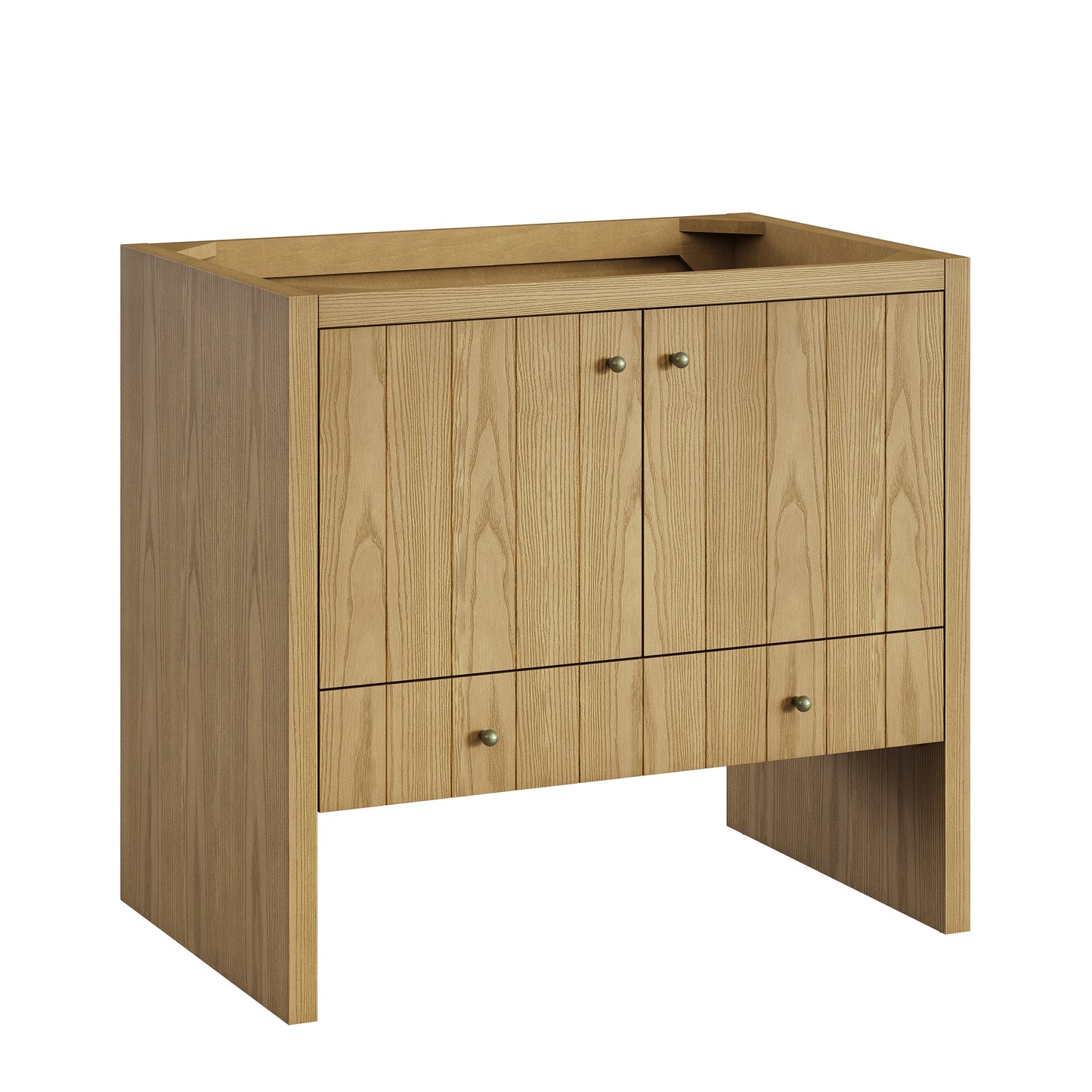 
                  
                    Hudson 36" Single Vanity in Light Natural Oak Single Bathroom Vanity James Martin Vanities 
                  
                