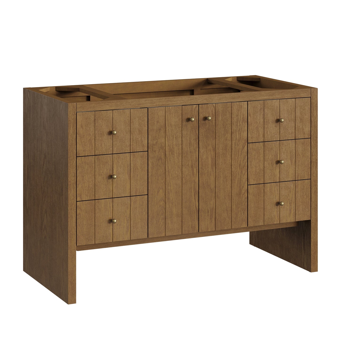 
                  
                    Hudson 48" Single Vanity in Honey Oak Single Bathroom Vanity James Martin Vanities 
                  
                