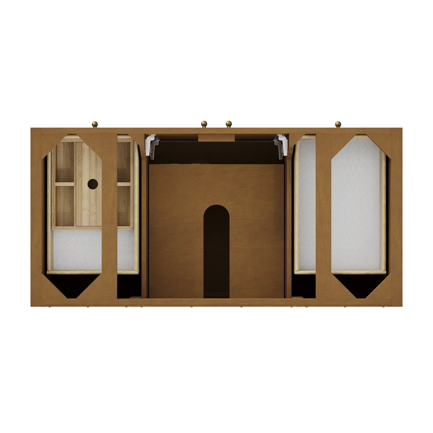 
                  
                    Hudson 48" Single Vanity in Honey Oak Single Bathroom Vanity James Martin Vanities 
                  
                