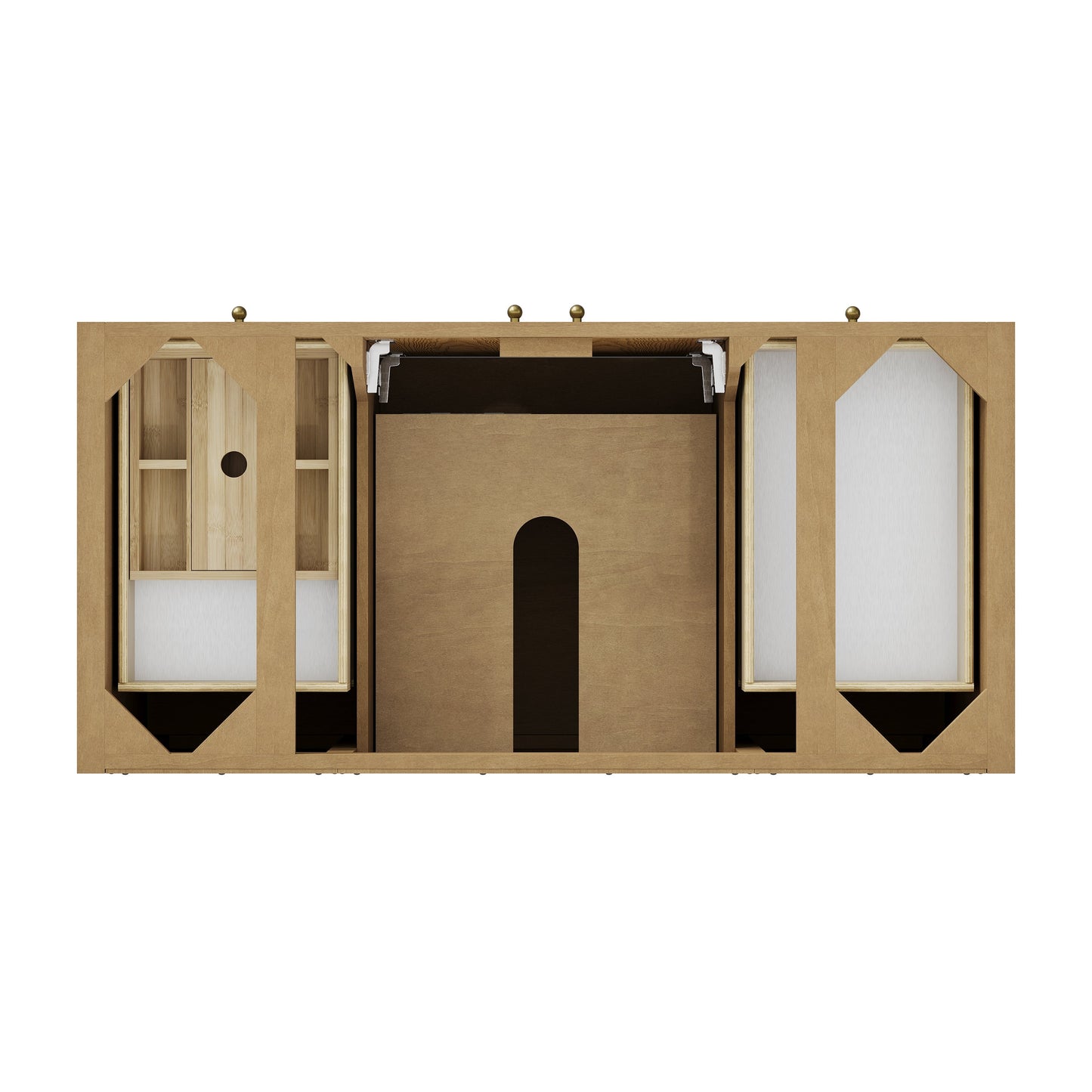 
                  
                    Hudson 48" Single Vanity in Light Natural Oak Single Bathroom Vanity James Martin Vanities 
                  
                